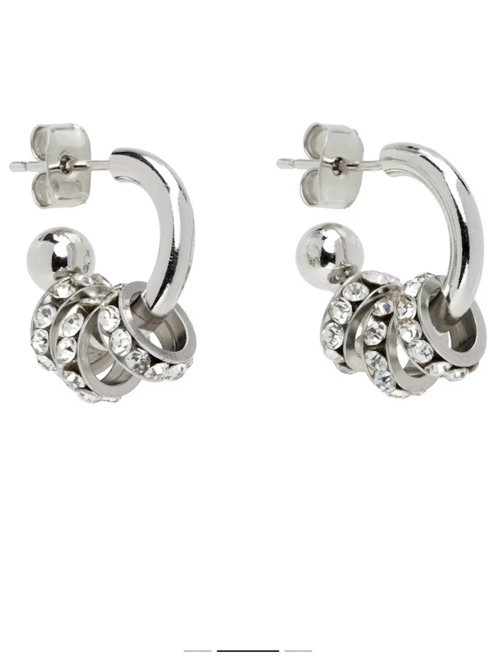JUSTINE CLENQUET Daisy hoop Earrings